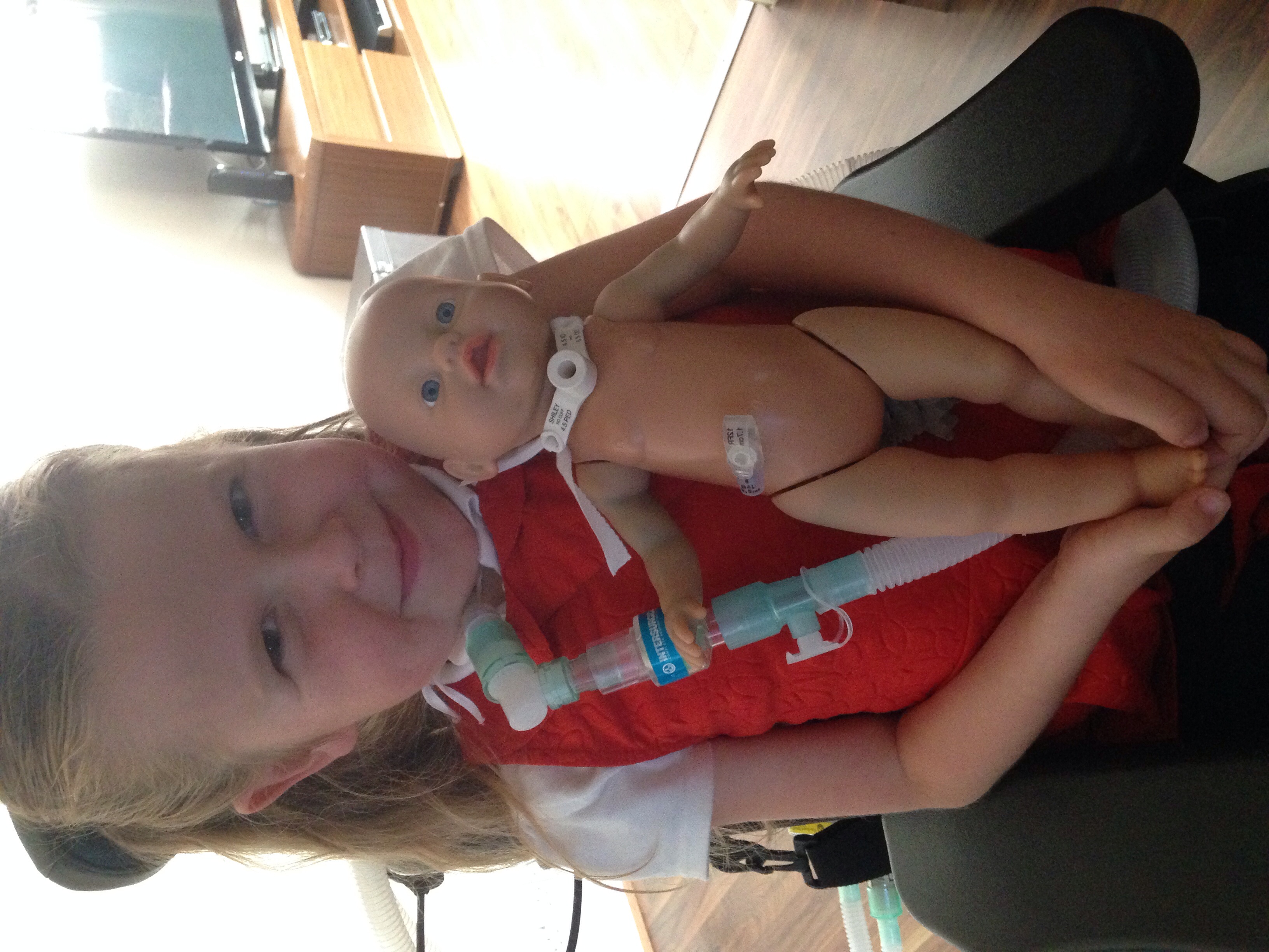 Tracheostomy Doll