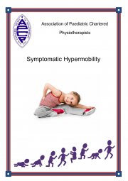 parent leaflets - hypermobility