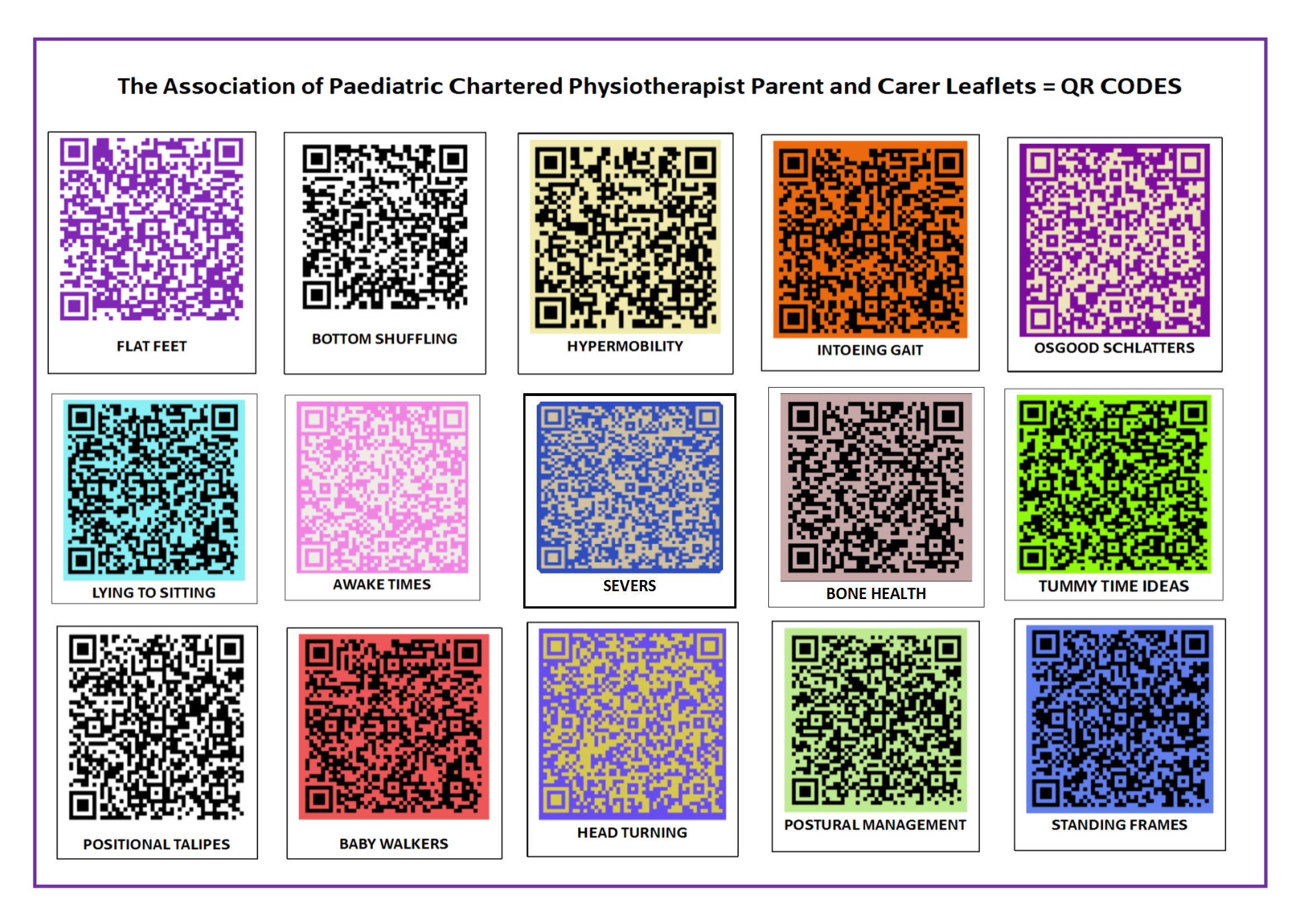 POSTER QR CODE FOR LEAFLETS